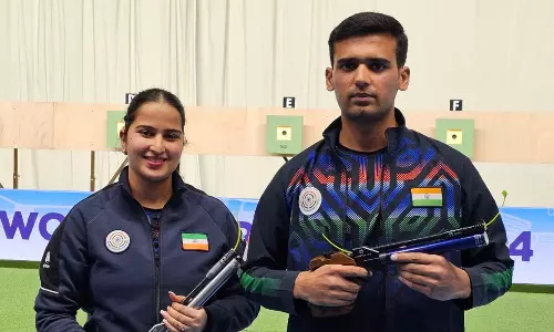 Rhythm Sangwan-Ujjwal Malik wins Indias maiden gold at ISSF World Cup in Cairo