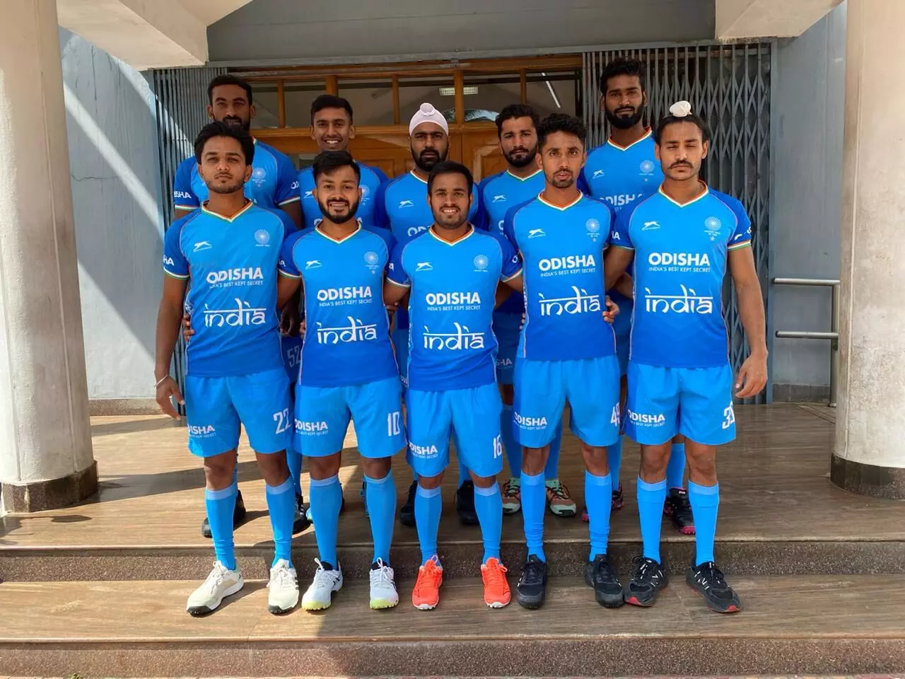 The Indian Mens Team for the inaugural edition of the FIH Hockey5s Mens World Cup.