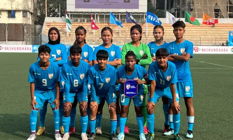 SAFF U-19 Womens Cship: India put 10 past Bhutan- Highlights