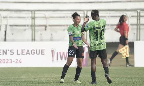 IWL: Soumya Guguloth hat-trick puts Gokulam on top of the table