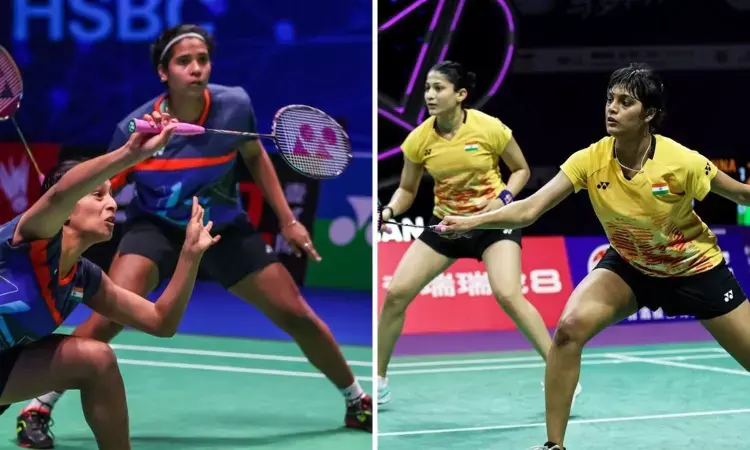 Rivalry well poised: Treesa-Gayatri and Ashwini-Tanisha fight for a Paris Olympic spot
