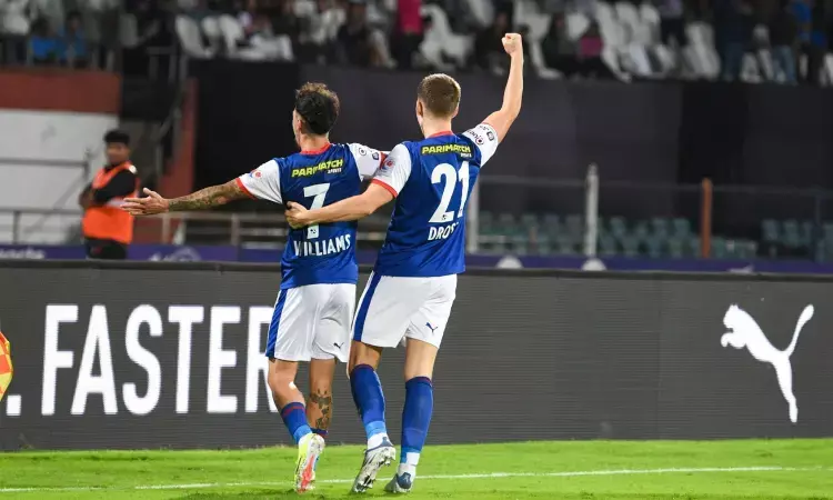 ISL: Bengaluru FC beat Chennaiyin FC ISL: Bengaluru FC beat Chennaiyin FC