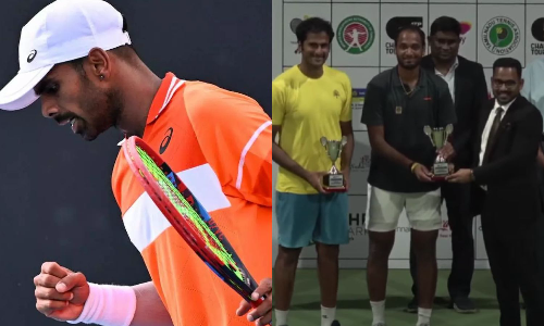 Chennai Open: Ram/Saketh win doubles title, Sumit Nagal into the final