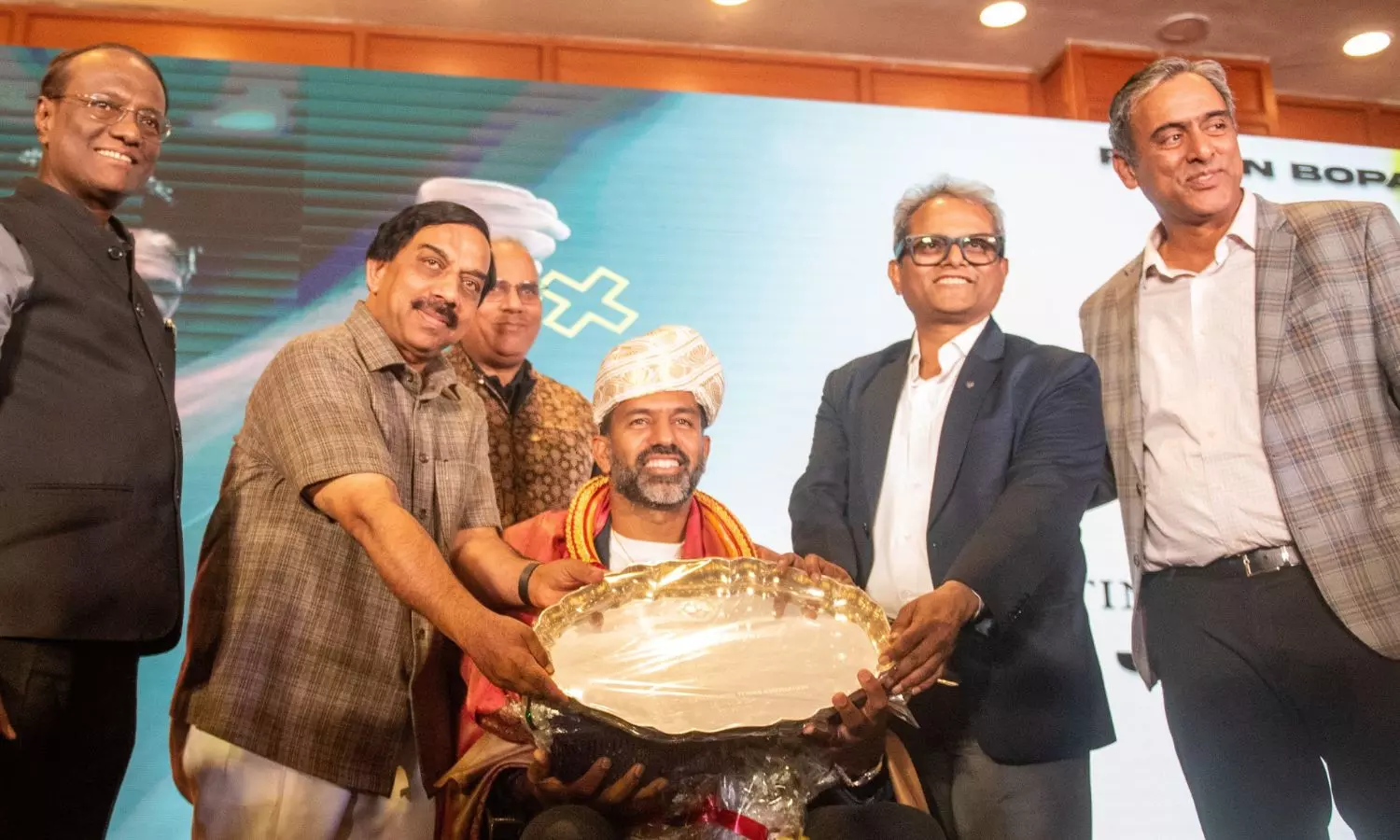 Australian Open winner Rohan Bopanna honoured by KSLTA at Bengaluru Open