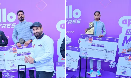 Gopi Thonakal, Ashwini Jadhav win Apollo Tyres New Delhi Marathon mens, womens titles
