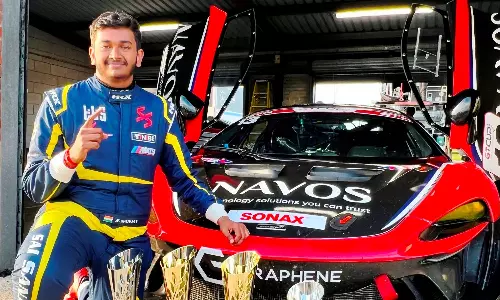 Tamil Nadu driver Sai Sanjay to drive full season in British GT championship