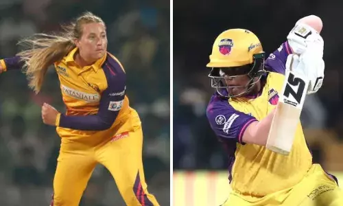 WPL: UP Warriorz Ecclestone, Navgire fined for breaching Code of Conduct WPL: UP Warriorz Ecclestone, Navgire fined for breaching Code of Conduct