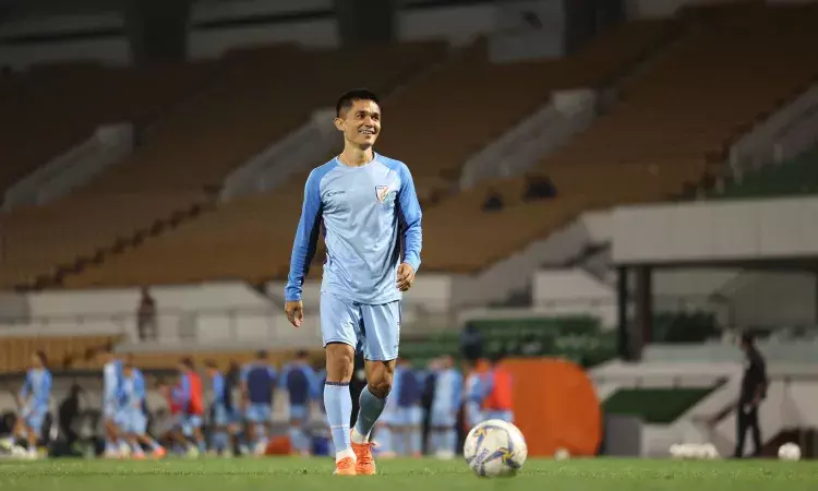I hope I can inspire young players to give their best, Sunil Chhetri ahead of his 150th international cap