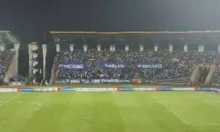 WATCH: Focus India Focus - Fans in Guwahati unfurl tifo urging AIFF to concentrate on grassroots