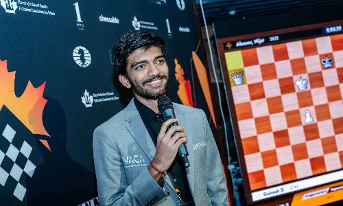 D Gukesh, chess