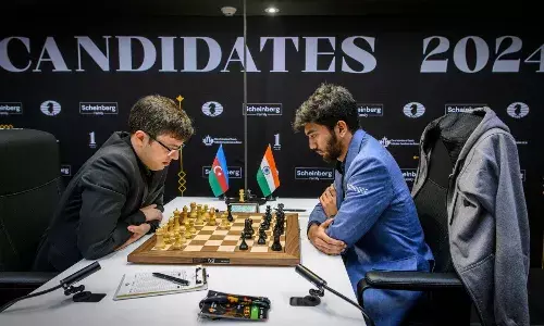 Indian Grandmaster D Gukesh takes sole lead in Candidates Chess Tournament Indian Grandmaster D Gukesh takes sole lead in Candidates Chess Tournament