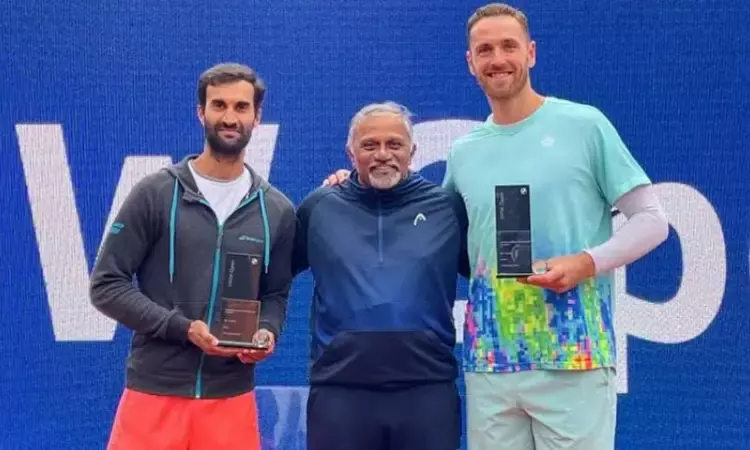 Yuki Bhambri wins ATP 250 BMW Open mens doubles title Yuki Bhambri wins ATP 250 BMW Open mens doubles title