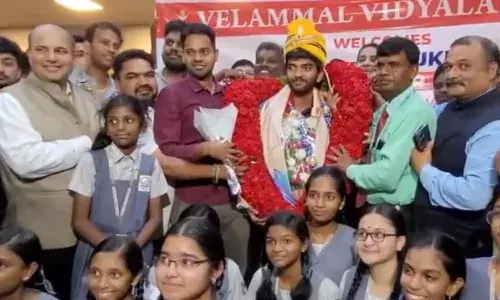 WATCH: Candidates champion D Gukesh arrives in Chennai, gets rousing welcome WATCH: Candidates champion D Gukesh arrives in Chennai, gets rousing welcome
