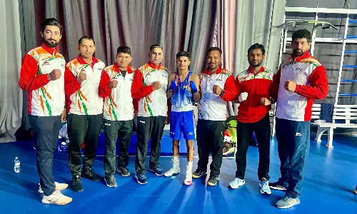 Brijesh, Sagar and Sumit confirm medals at the ASBC Asian U-22 Youth Boxing Cships
