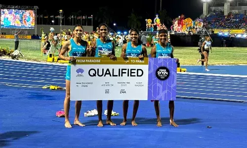 Indian mens and womens 4x400m relay teams qualify for Paris Olympics