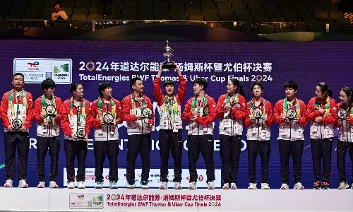 Thomas and Uber Cup: After dethroning India, China scale the summit