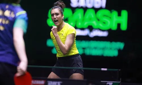Saudi Smash: Manika Batra storms into quarter-final, defeats world no 14