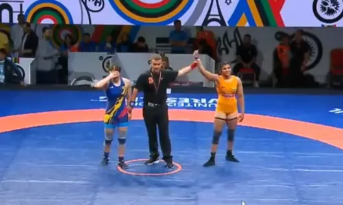 Nisha Dahiya wins fifth Paris Olympics quota in Womens Wrestling