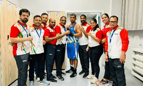 Elorda Cup 2024: Gaurav enters semis, confirms medal; Shiva Thapa loses