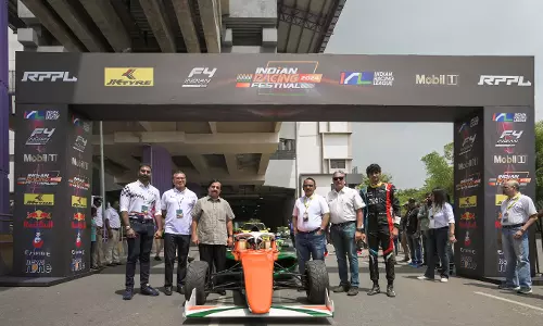 RPPL and JK Tyre successfully host a thrilling showrun of the Indian Racing Festival in Bengaluru