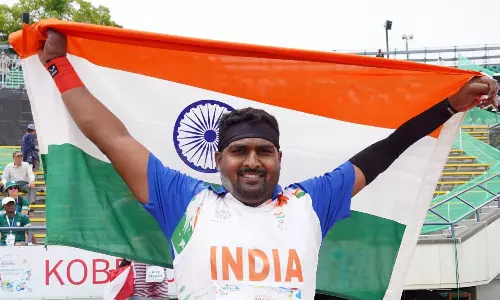 World Para Athletics Cships: Sachin Khilari creates Asian record, wins shot put gold