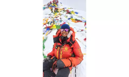 Kaamya Karthikeyan, youngest Indian to scale Mt. Everest Kaamya Karthikeyan, youngest Indian to scale Mt. Everest
