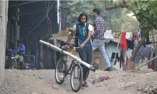 Devraj: A pole vaulter turned construction worker