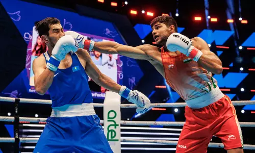 Punching their way to Paris, Nishant, Amit, Jaismine shine at Olympic boxing qualifiers
