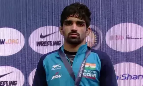 Wrestler Aman Sehrawat wins silver at Budapest Ranking Series