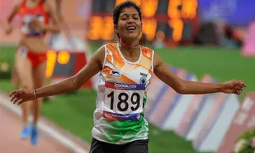 Sanjivani Jadhav clinches 10,000m gold at Portland Track Festival