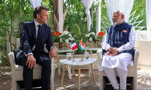 PM Modi extends best wishes to French President for Paris Olympics