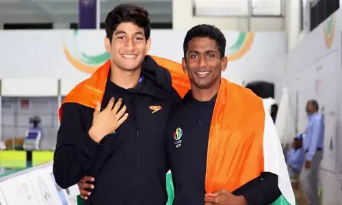 India wins three medals at Singapore National Swimming Cships
