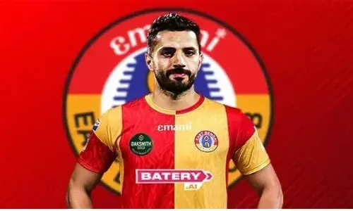 ISL Transfers: Hijazi Maher signs a two year extension with Emami East Bengal FC. ISL Transfers: Hijazi Maher signs a two year extension with Emami East Bengal FC.