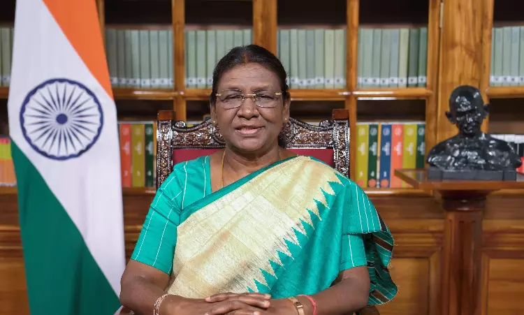 President Murmu urges football officials to work for advancement of game