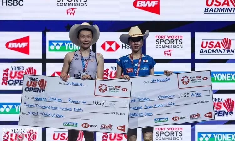 US Open Super 300: Natsuki Nidaira clinches womens singles title