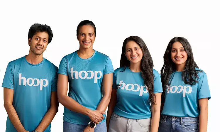 PV Sindhu invests in Hoop, joins as brand ambassador PV Sindhu invests in Hoop, joins as brand ambassador