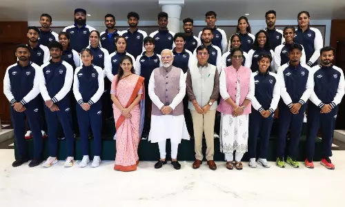 Confident that the Paris bound athletes will make India proud, says Narendra Modi