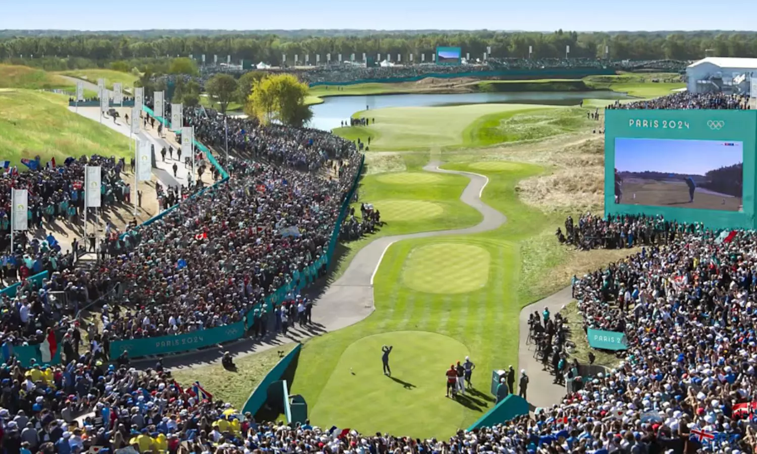 The Golf National in France will put its complexity before Aditi to tackle. ( Photo Credit:- Olympics.com) The Golf National in France will put its complexity before Aditi to tackle. ( Photo Credit:- Olympics.com)