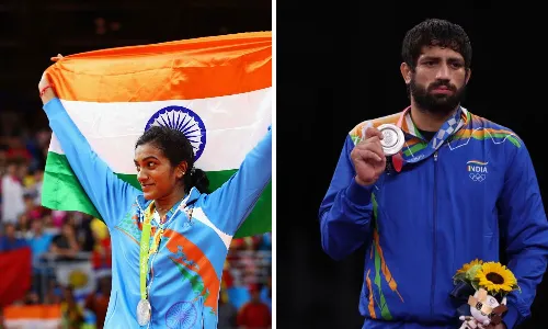 Indians who won an Olympic medal on their debut