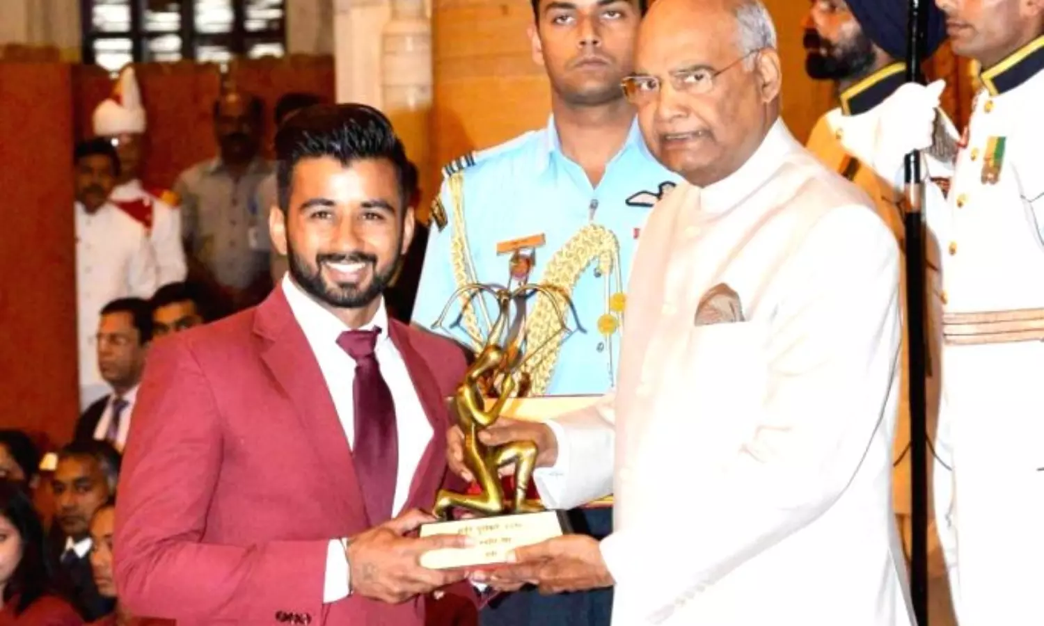 National Sports Awards Ceremony - Manpreet Singh