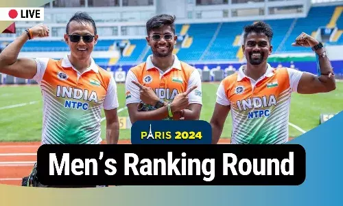 Olympics 2024 Archery: Indian mens team finish on third, Dheeraj finishes fourth in ranking round - Highlights