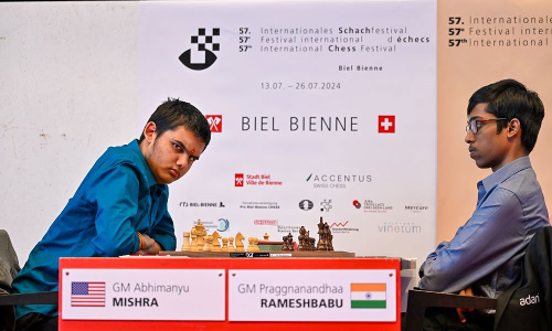 57th Biel Chess: R Praggnanandhaa secures third place in GMT Masters