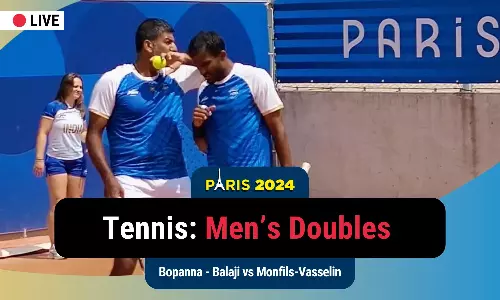 Olympics 2024 Tennis : Bopanna-Balaji and Nagal crashes out in the first round - Highlights