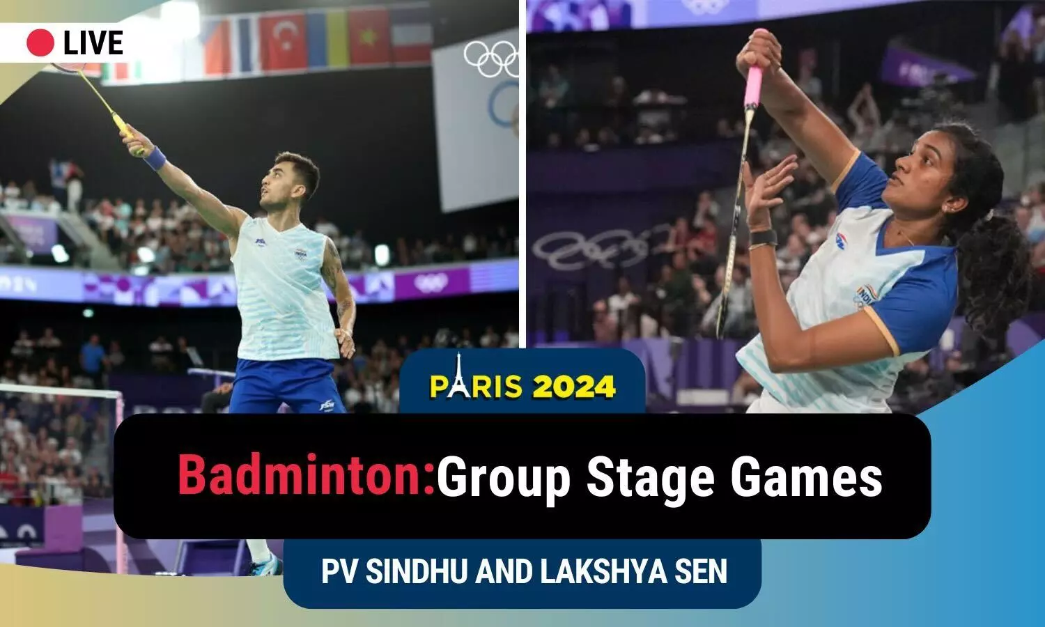 Olympics 2024 Badminton:Prannoy, Lakshya Sen, Sindhu progresses- Highlights Olympics 2024 Badminton:Prannoy, Lakshya Sen, Sindhu progresses- Highlights