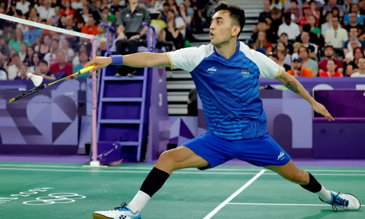 Olympics 2024: Lakshya Sen becomes first Indian male shuttler to reach semis
