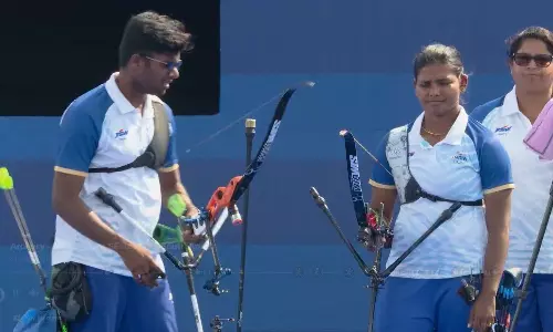 Olympics 2024: Indian Mixed Archery team falls short in Bronze medal play-off