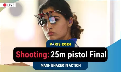 Olympics 2024 Shooting: Manu Bhaker loses the bronze medal on shoot off - Highlights