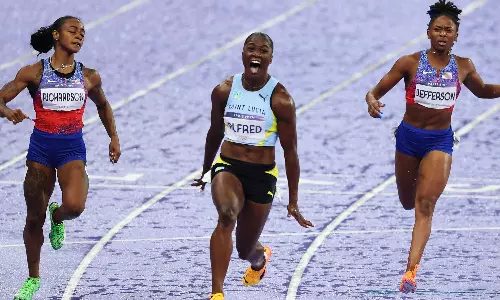 Who is Julien Alfred- St Lucias first-ever Olympic medalist