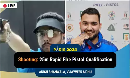 Olympics 2024 Shooting: Anish, Vijayveer misses the final in mens 25m rapid fire pistol - Highlights