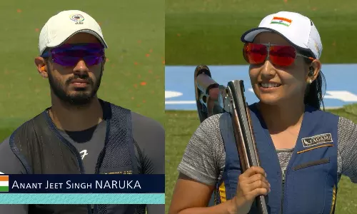 Olympics 2024 Shooting: Indian skeet mixed team finish fourth, lose to China